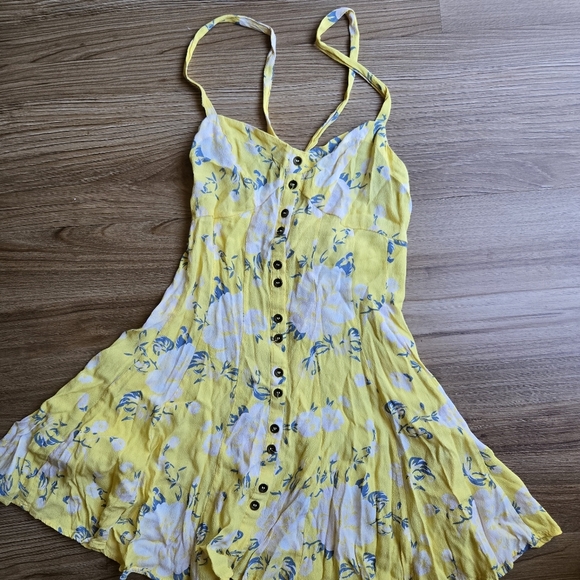 Free People Sunny Floral Mini Dress XS - Picture 3 of 5
